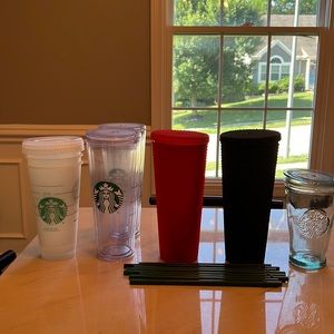 8 Starbucks Tumblers